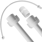 Engate Mangueira Flexível Para Descarga 60cm X 1/2" Branco |